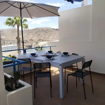 Blue Pearl - Pool - Terrace - Ocean View - Beach - Wifi - Wonderful Complex - Free Digital Travel Guide Mogan Exterior photo